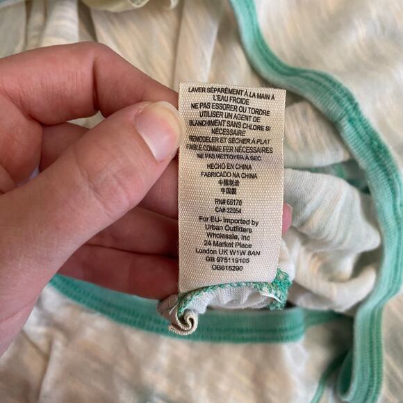 Free People We The Free Charleston Color Block Oversized‎ Tunic Womens Size S - Picture 6 of 9